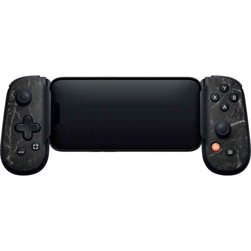 Black Marble Backbone One for iPhone Game Controller Skin